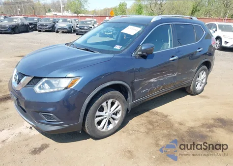 2016 Nissan Rogue Sv z USA, uszkodzony, nr VIN KNMAT2MV7GP735279